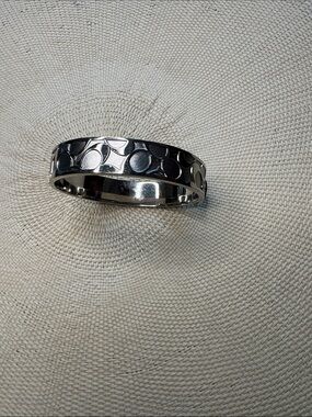 Coach silver bracelet